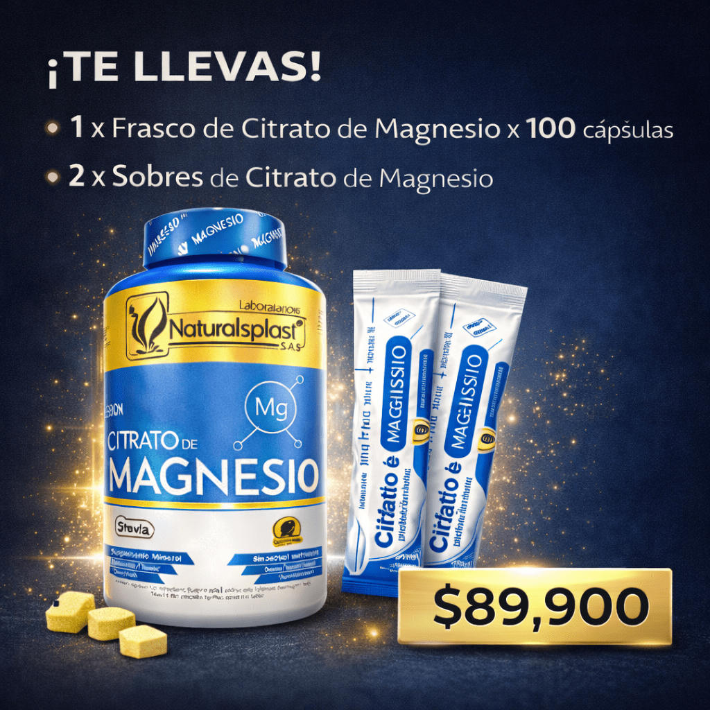 El magnesio #1 en Colombia